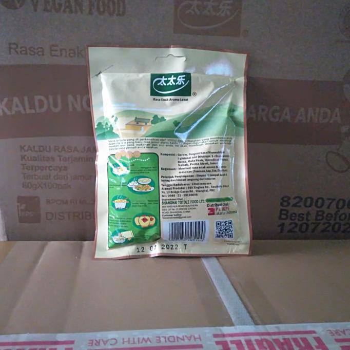 

TERLARIS TOTOLE KALDU JAMUR 80GR 1 KARTON ISI 100PCS BUMBU & BAHAN MASAKAN MAKANAN & MINUMAN