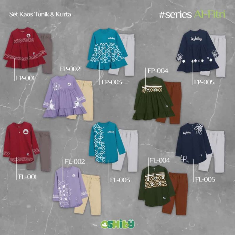 SETELAN AL FITRI SERIES OSHIBY BOY & GIRL