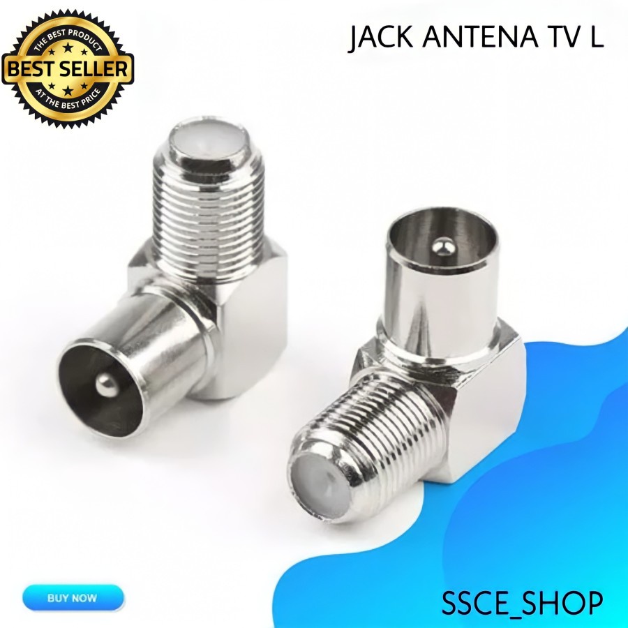 Jack TV L Besi Cowo (Male) To Connector Drat