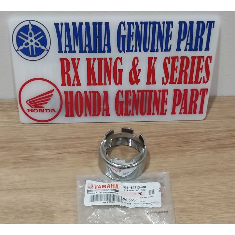 360-E4713-00 BAUT BAUD MUR SAMBUNGAN LEHER KNALPOT KE BADAN KNALPOT RX KING ORIGINAL YGP