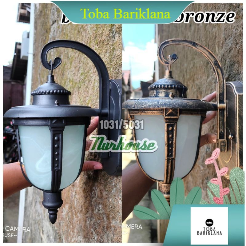 lampu taman dinding 1031 S lampu tembok pilar pagar
