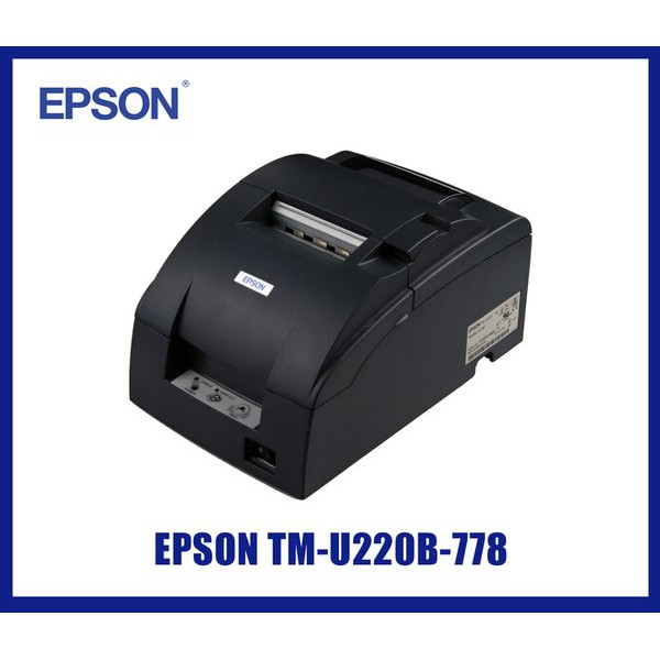 PRINTER EPSON KASIR NOTA TM-U220B-778 / TMU220B-778 LAN / RJ11/ AUTO CUT - GARANSI RESMI