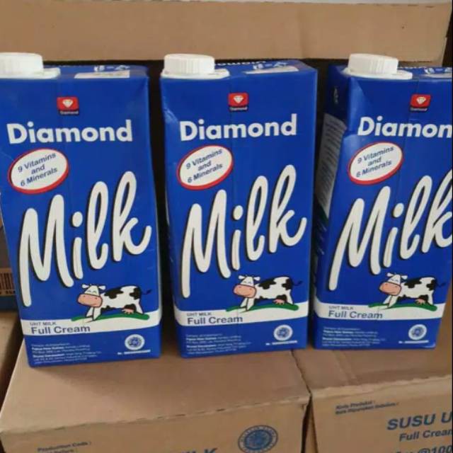 

Susu Diamond UHT Full Cream 1 Liter [1karton/12pcs]