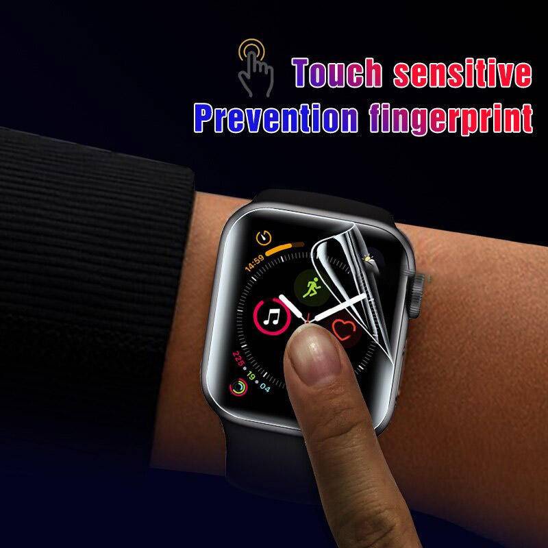 Pelindung Layar Hydrogel 9D HD Untuk Apple Watch Series 7 6 SE 5 4 3 2 1 iWatch 45mm 41mm 44mm 40mm 42mm 38mm