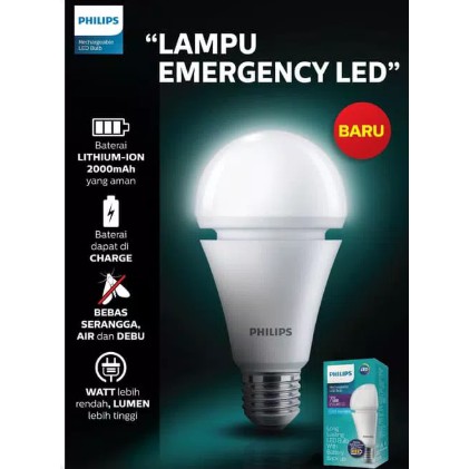 PHILIPS LAMPU LED EMERGENCY 7W