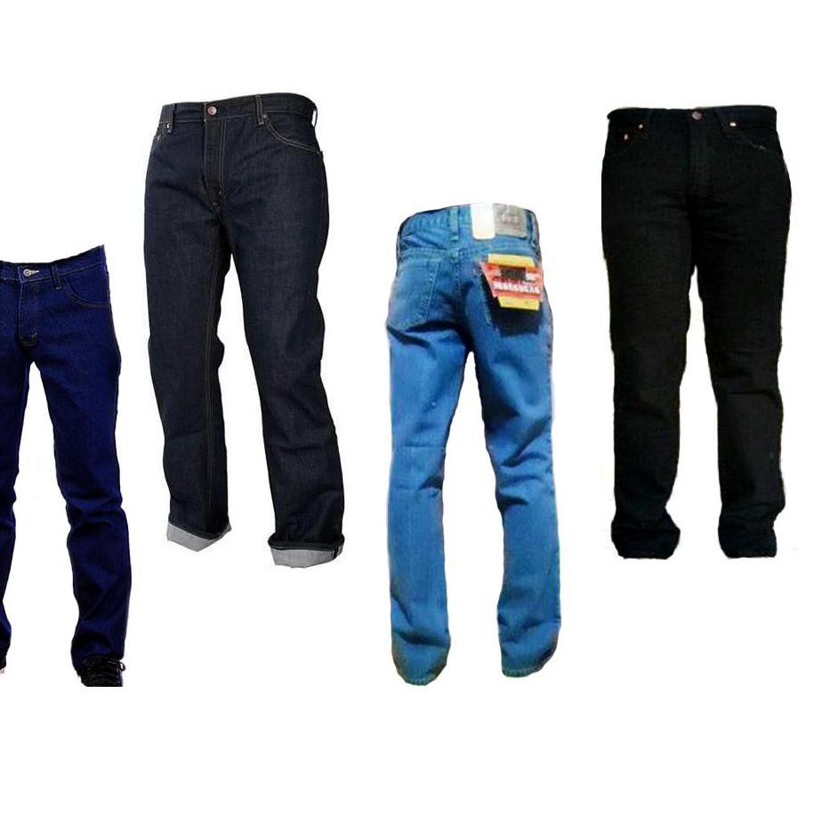  Bagus Dipakai Celana  Jeans Standar Pria  Celana  Jeans 