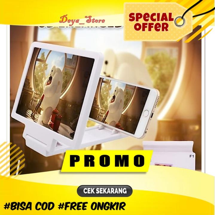 [KODE 5790] Pembesar Layar HP 14 Inch Layar Kaca Original Terbaru 3D ENLARGED SCREEN 12 Inch F3 F2 F