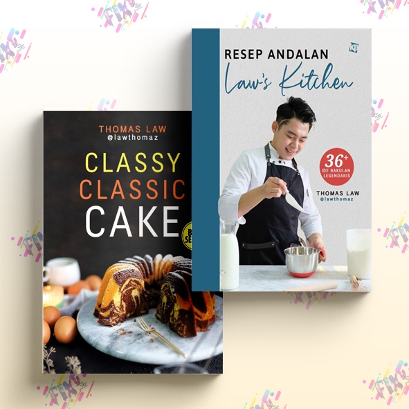 Resep Andalan Law's Kitchen Classy Classic Cake - Thomas Law