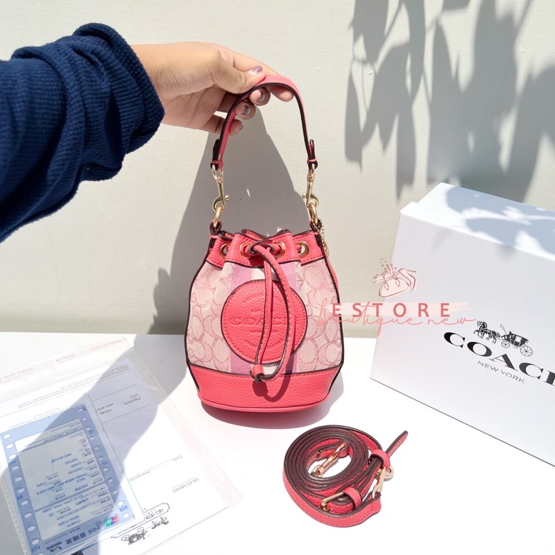 Tas Wanita Ch Drawstring Bucket Mini