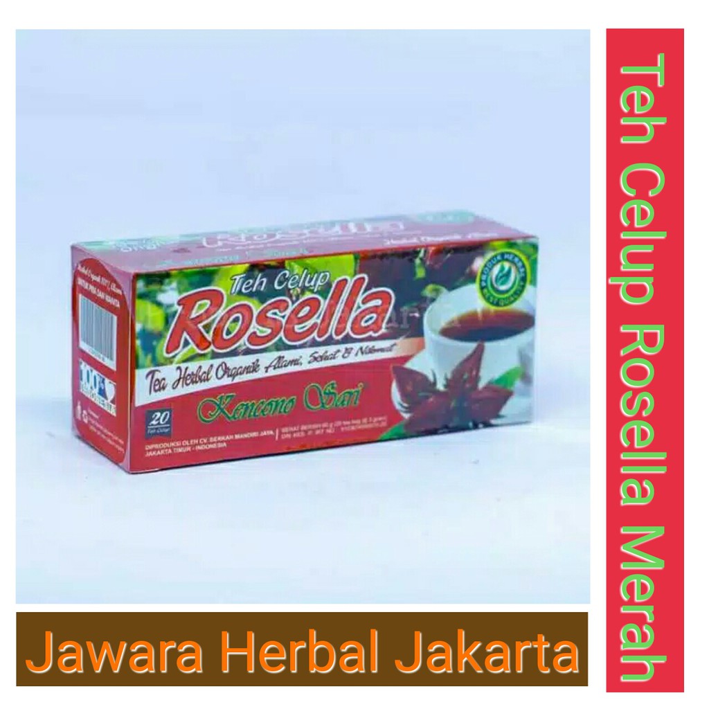 

Teh Celup Bunga Rosella Merah Minuman Herbal Kesehatan Anti Virus