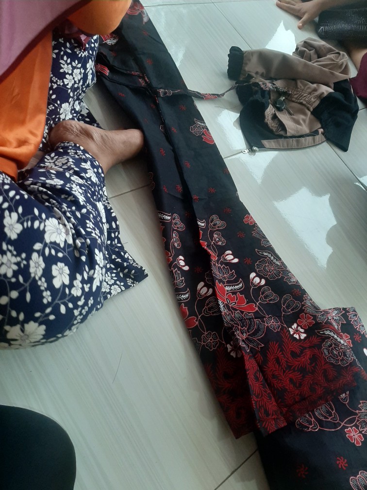 Couple Gamis Batika Ori Batik Pekalongan