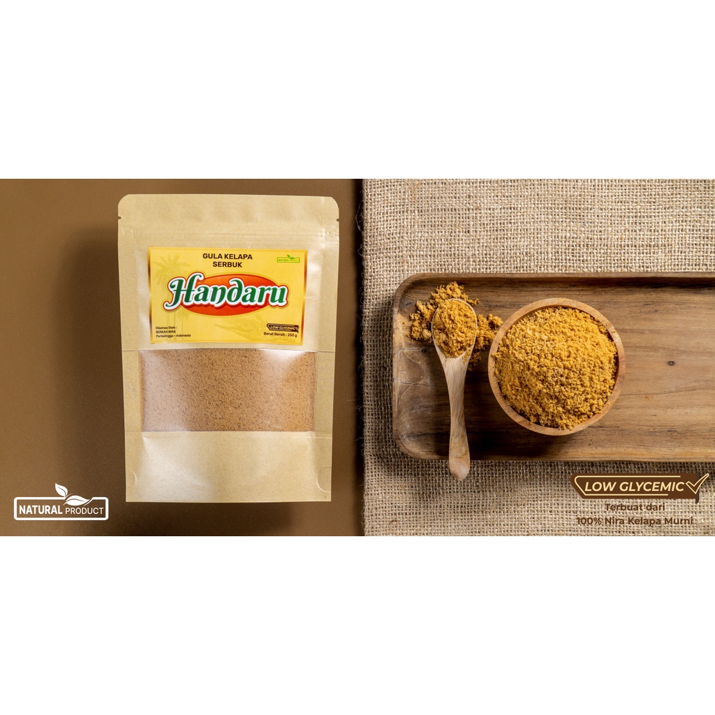 

GULA KELAPA SEMUT/SERBUK HANDARU 500gram