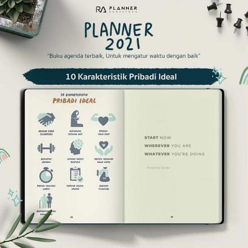 

Ra Planner 2021 Buku Agenda Muslim Muslimah