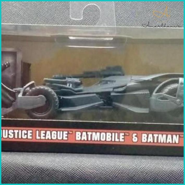 Ac - Jada Justice League Batmobile Batmobile & Batman 1/43 (31706)