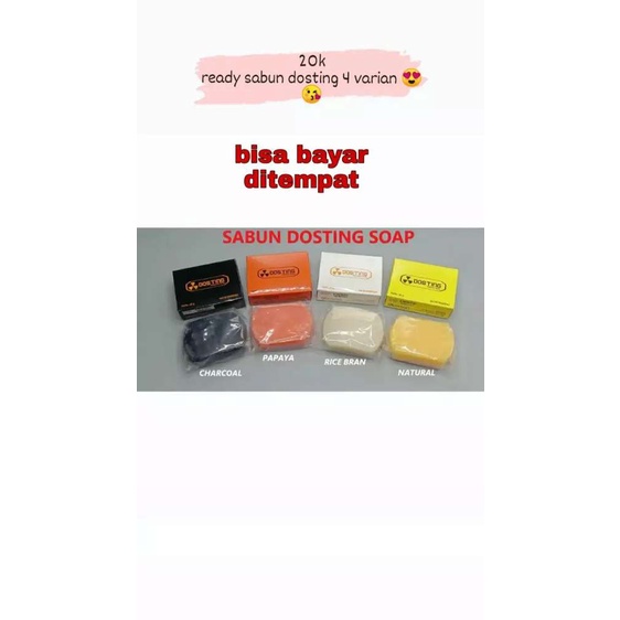 [LOCAL] -  Kojic Sabun Whitening Pemutih Dosting BPOM