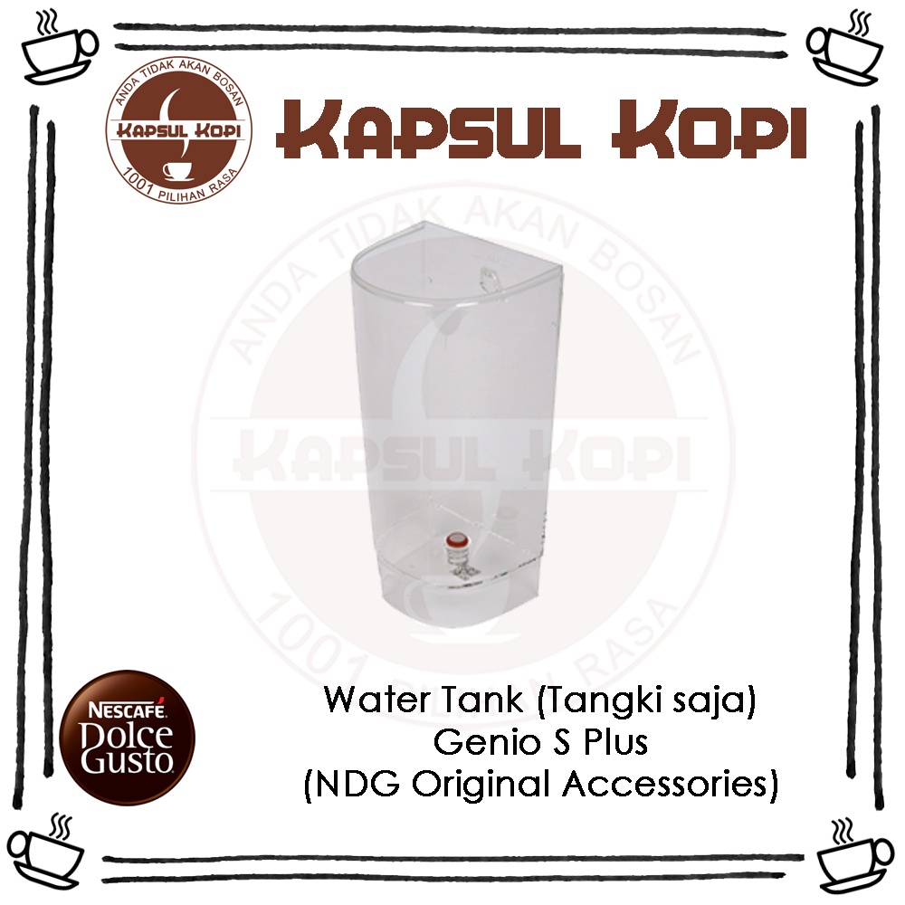 Water Tank bagian Tabung Genio S Plus Dolce Gusto Original Sparepart