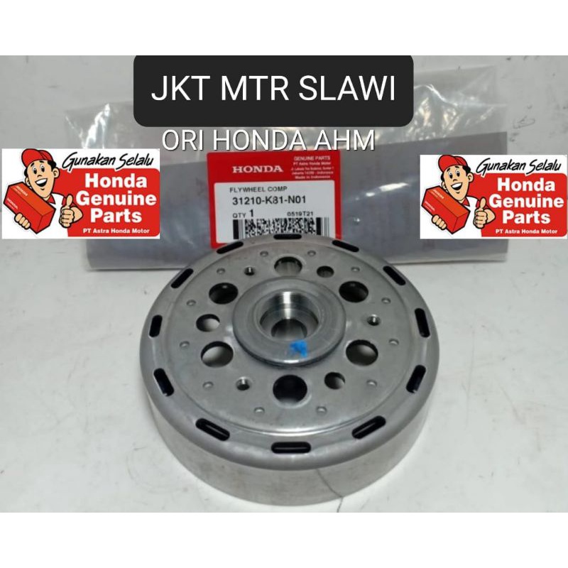 31210-K1A-N00 Magnet flywheel comp beat k1A beat new eco, beat pop, beat street 2015-2022 ori honda