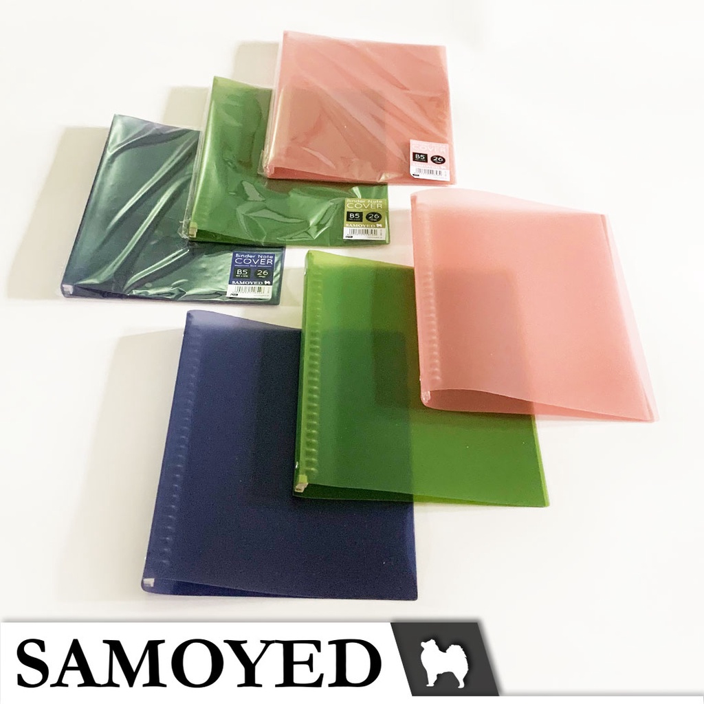

H7Y Sampul / Loose Leaf / Binder Note Slim Cover B5 Samoyed CBNS-51