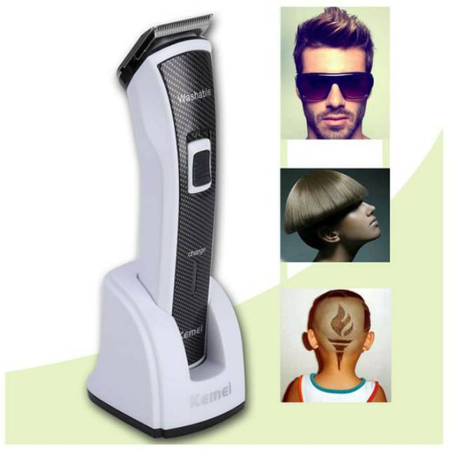 KEMEI 5026 5021 6166 3006 7021/701 3202 Pencukur rambut jenggot jambang kumis ukir garis rambut