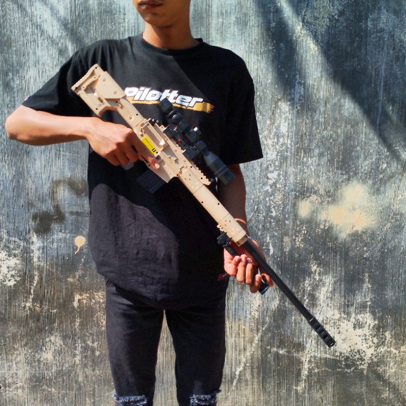 MAINAN ANAK REPLIKA PLASTIK M378 L WARNA TAN