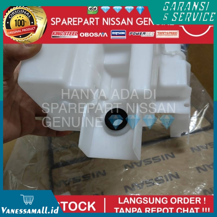 Promo Tabung Air Wiper Xtrail T31 Tank Washer Tanpa Motor OEM NISSAN JP PNP Elegan