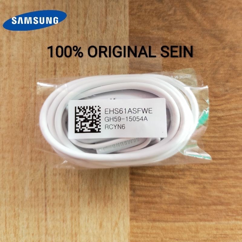PROMO HANDSFREE SAMSUNG J1 ACE KAPSUL ORIGINAL VIETNAM C550 J7+/J8 EARPHONE UNIVERSAL SMARTPHONE JACK 3.5MM