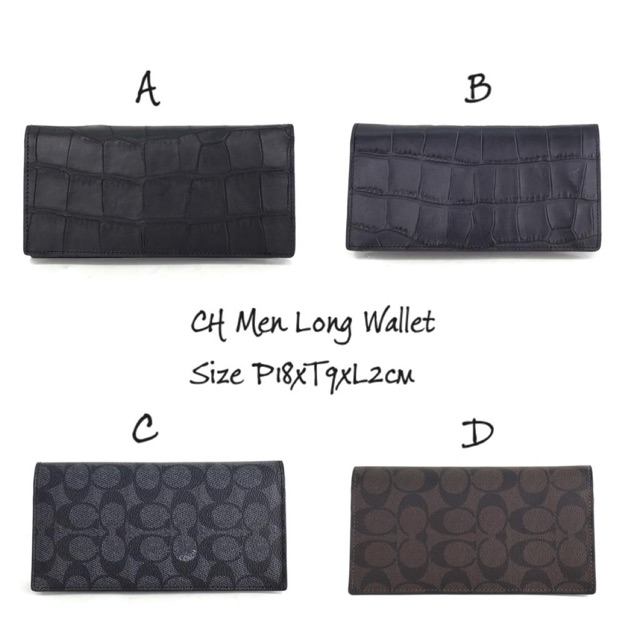 COACH Long Wallet dompet panjang original asli authentic