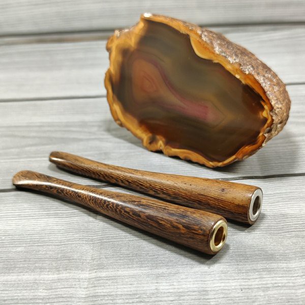 Pipa Cangklong Once Kayu Galih Kelor Original Dengan Ring