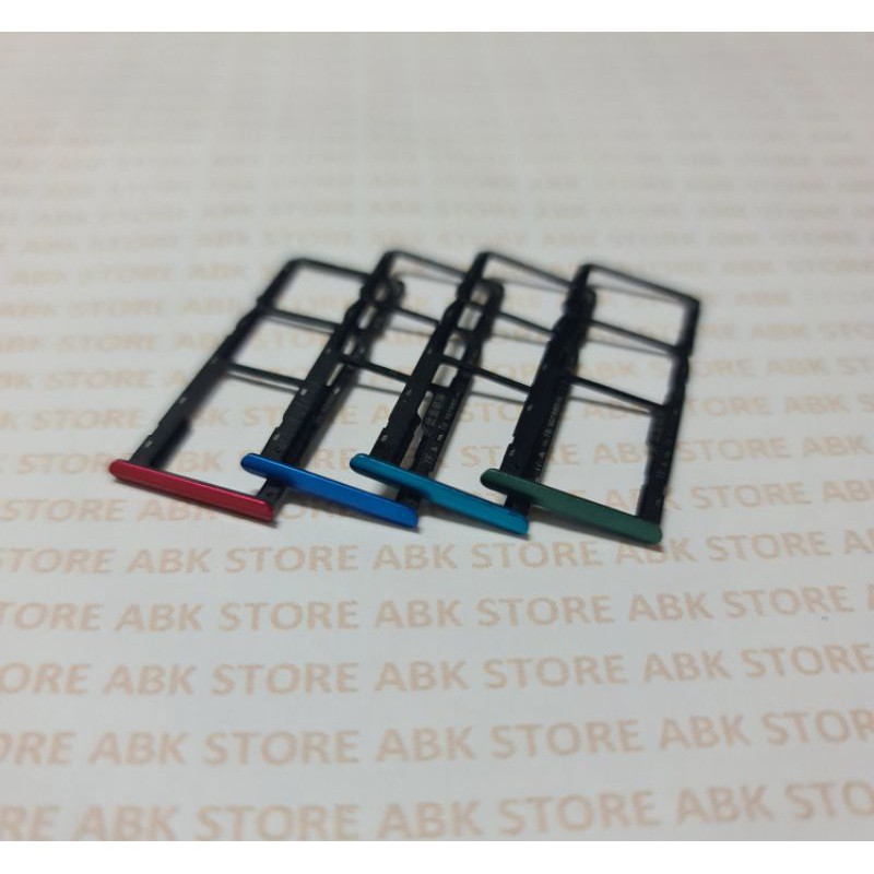 Simtray Simlock Slot Sim Tempat kartu Simcard Realme C3 | Realme 5i Original