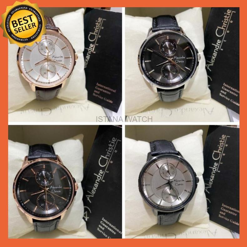 HOLLXMALL | [PASTI ORI ] JAM TANGAN PRIA ALEXANDRE CHRISTIE AC 6576 AC6576 ORIGINAL BRANDED MURAH