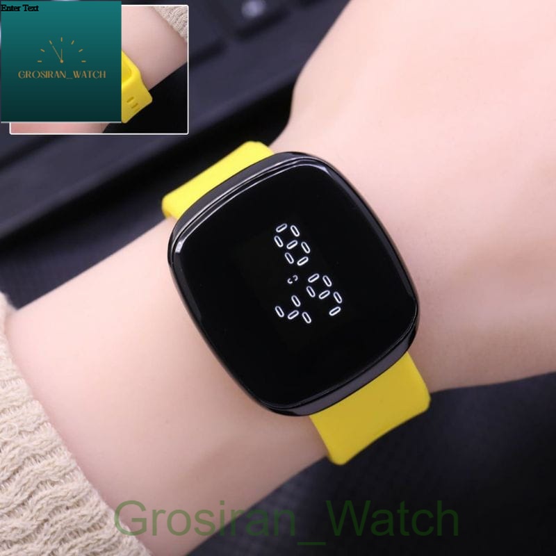 JAM TANGAN PRIA/WANITA TOUCH SCREEN DIGITAL STRAP RUBBER FS-40 TOUCH WATCH [G_W]