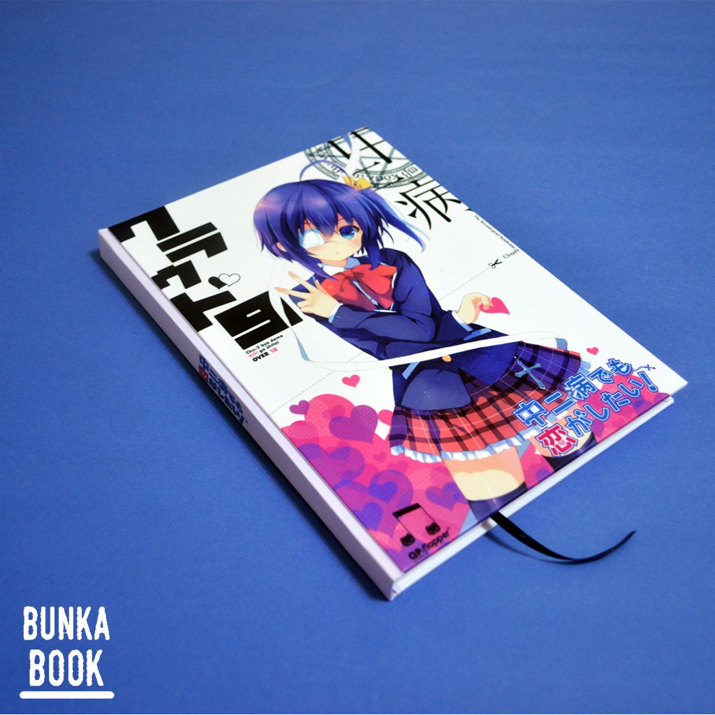 

Note Book Hardcover Anime Chuunibyou Ukuran A5 Jurnal Agenda Planner