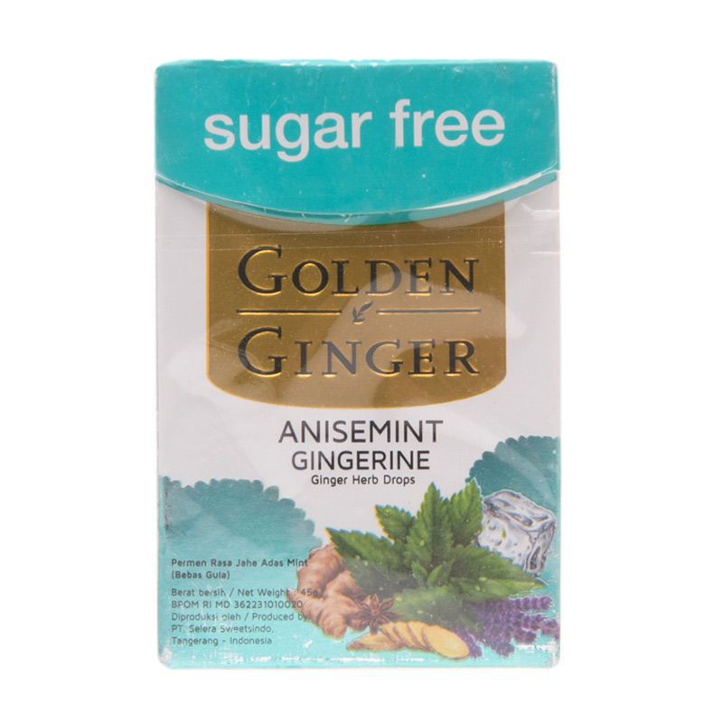 Golden Ginger Candy 45gr Raspberry Orange Anisemint Gingerine Blueberry Gingerine Permen Jahe Ras Berry Jahe Blue Beri