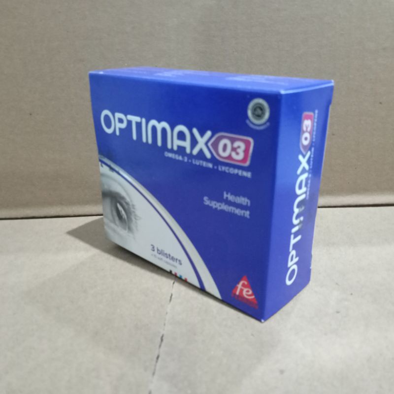 OPTIMAX O3 PLUS OMEGA 3 SUPLEMEN KESEHATAN MATA
