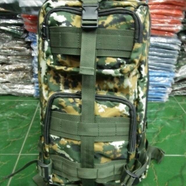 tas punggung libanon kecil motif loreng KOSTRAD Ransel Lebanon Army Tas ransel army tactical linud