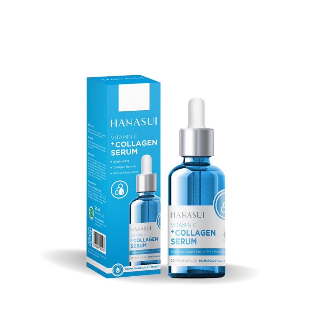 Hanasui Serum Wajah Vitamin C + Collagen Perawatan Wajah Serum Hanasui Serum Muka Perawatan Original BPOM