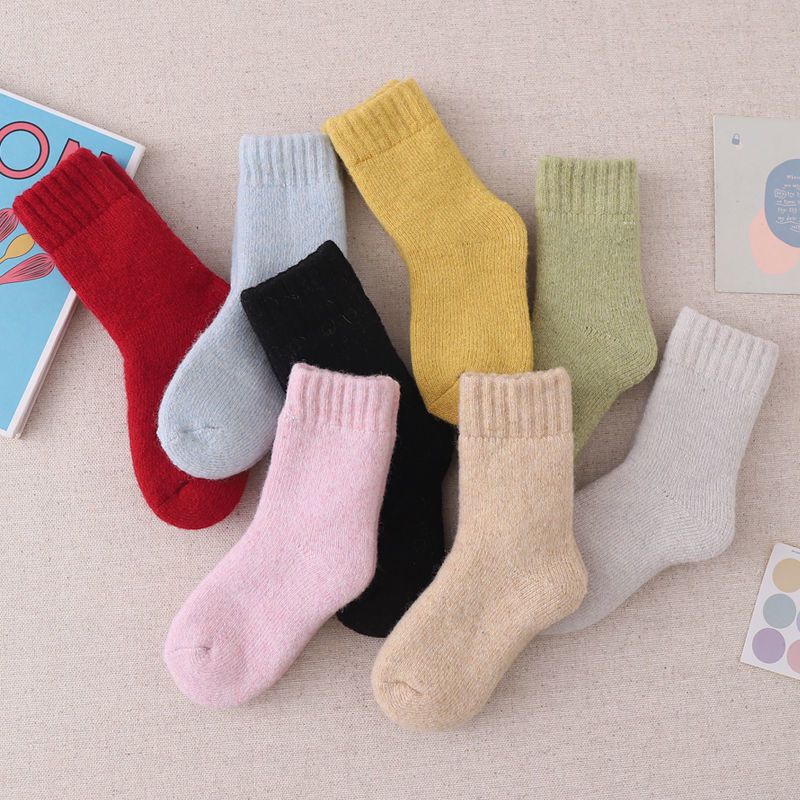 Winter Warm Socks Kaos Kaki Musim Dingin Unisex Anak