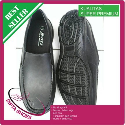 Sepatu Karet Pria/Sepatu Kerja Kantor Cowok Pria/Pantofel Anti Air