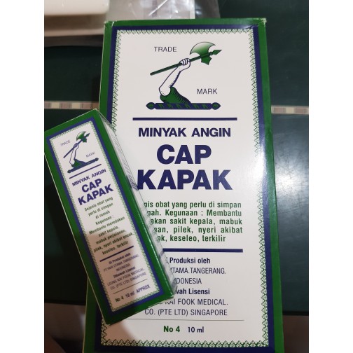 Minyak Angin Cap Kapak 10 ml