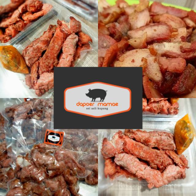 Sei Babi Asap Asli Kupang (Gurih Asin)