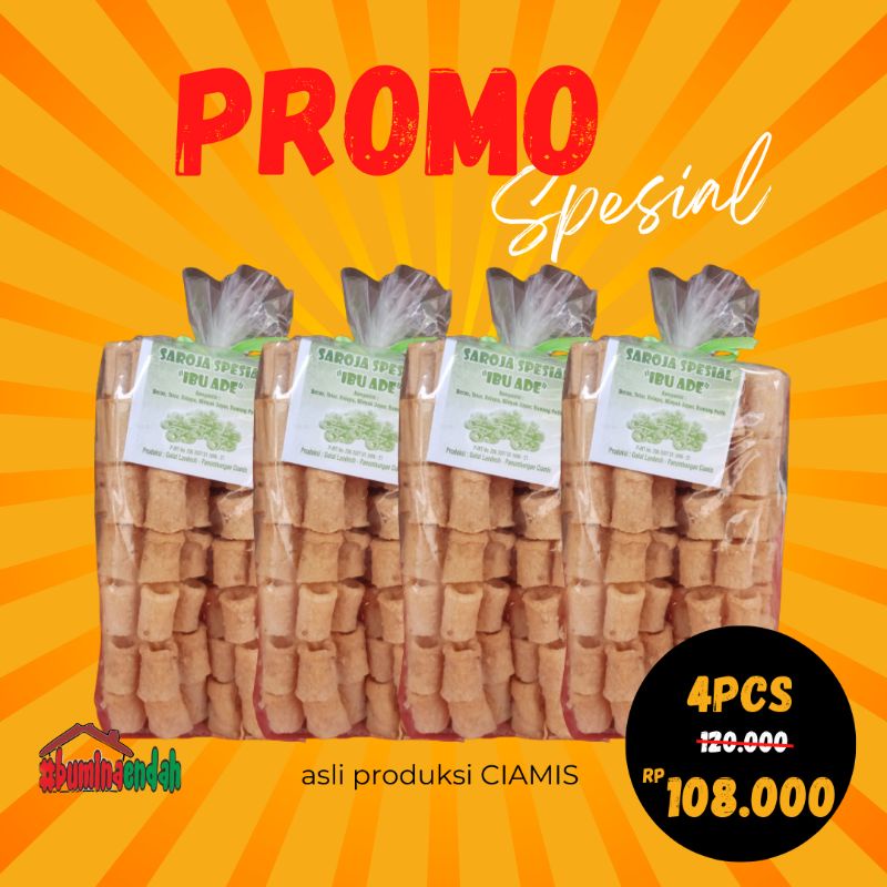 Kue Saroja / Kue Seroja / Kue Kembang Goyang Asin Asli Produksi Ciamis