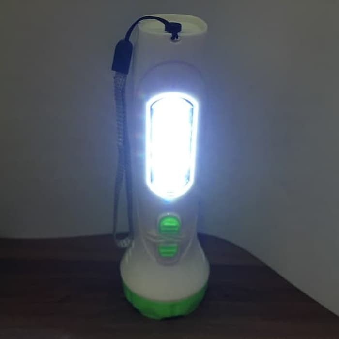 Senter Emergency LED M2000 MR755STTC 755 Cahaya Putih Terang