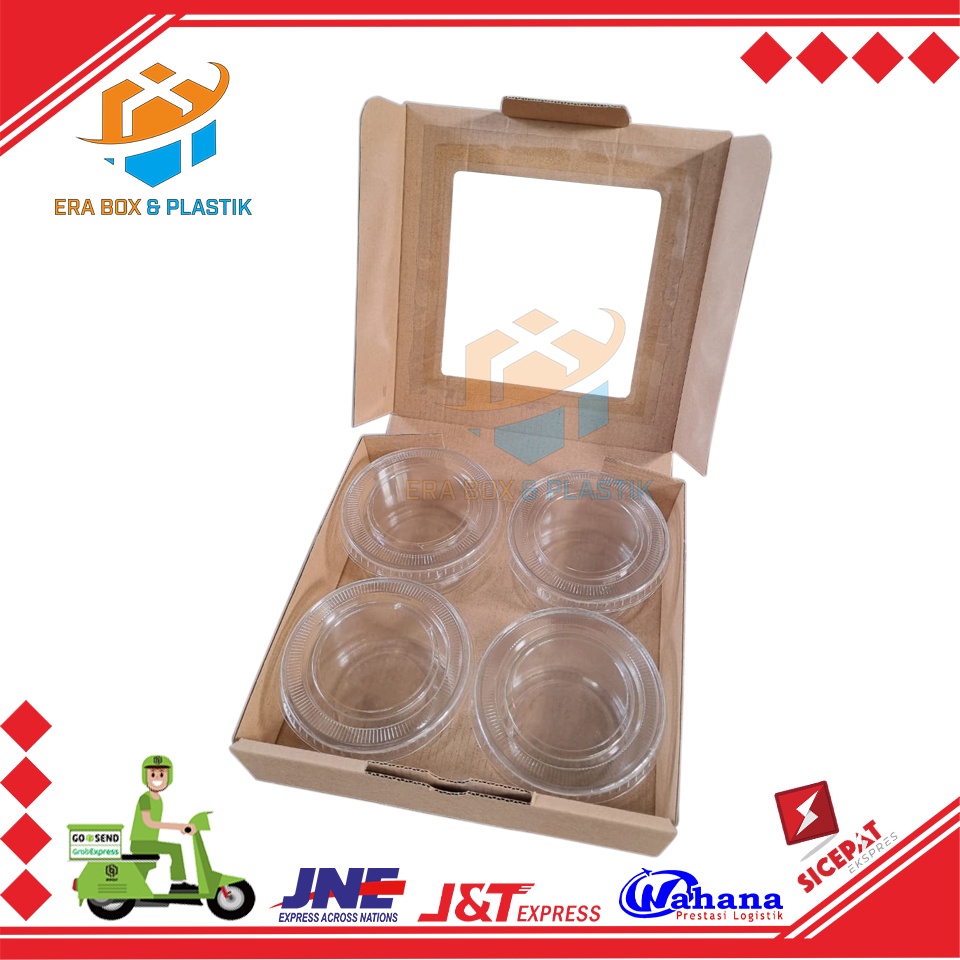 Kardus Pizza Uk. 20x20x5 cm| Karton Die Cut | Box Pizza Murah | Box Die Cut |