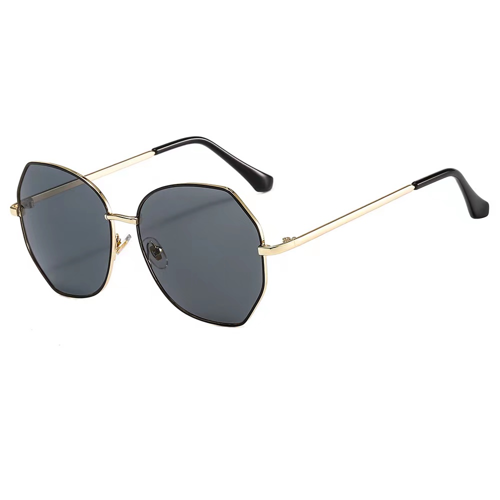 Kacamata Fashion Wanita Korean Style Anti Uv - Kacamata Pantai-Ka-58 Hitam