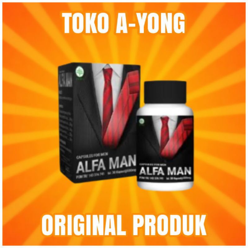 OBAT ALFA MAN ASLI - SUPLEMEN OBAT ALFAMAN STAMINA HERBAL PRIA