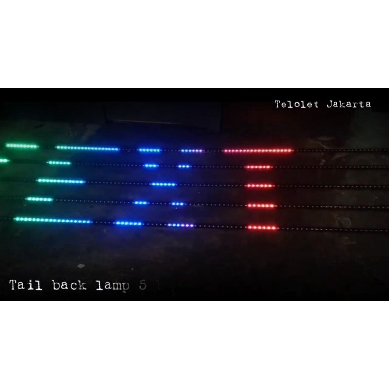 MODUL TAIL LAMP TEXT WIFI 5 BARIS