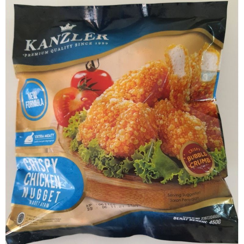 

Kanzler Crispy nugget 450gr