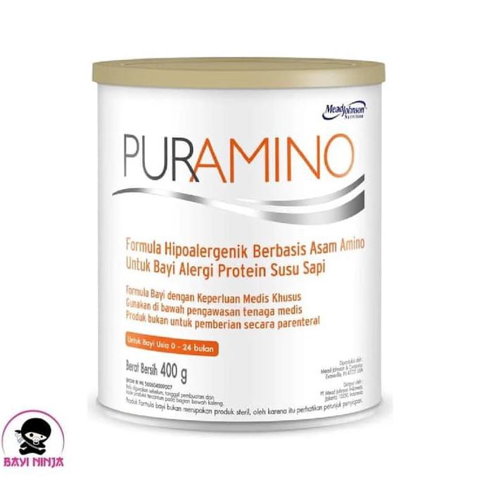 PROMO PURAMINO Susu Formula Hipoalergenik Alergi Susu Sapi 400g 400 g