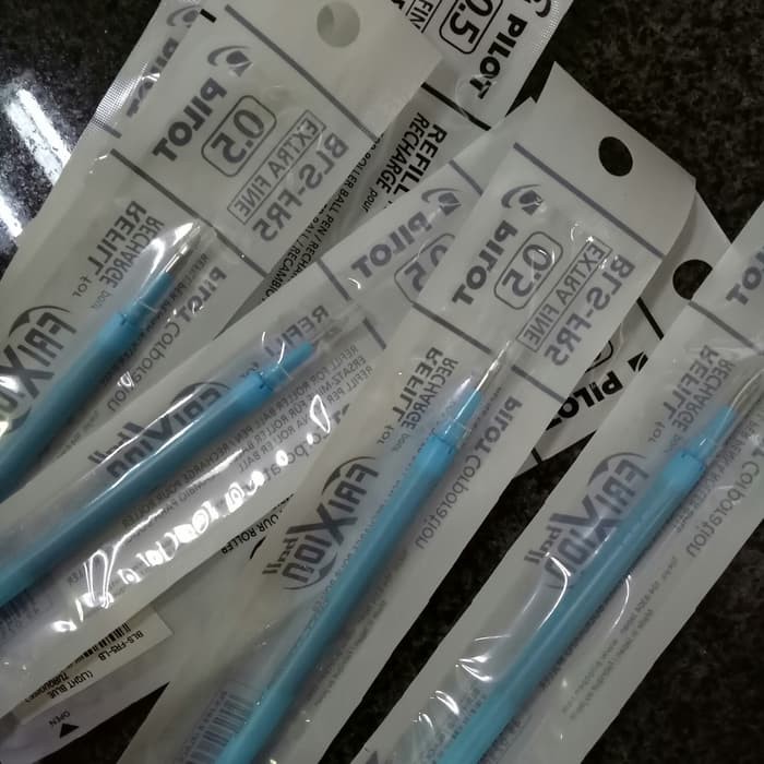 

Refill Frixion 0.5 PILOT babyblue dapat dihapus