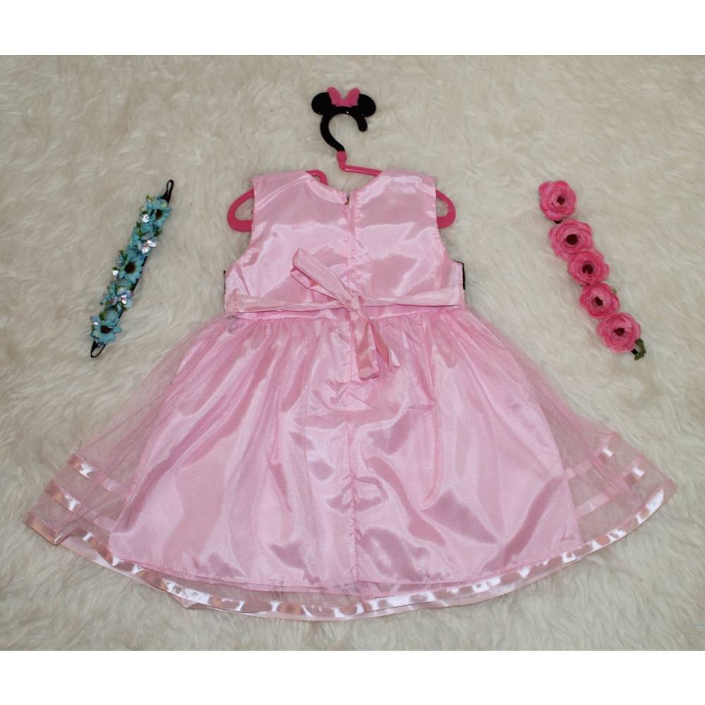 Dress kids Sari/Dress Anak Perempuan / Gaun Pesta Anak Umur 3-5 tahun/Brukat Kombi Tutu